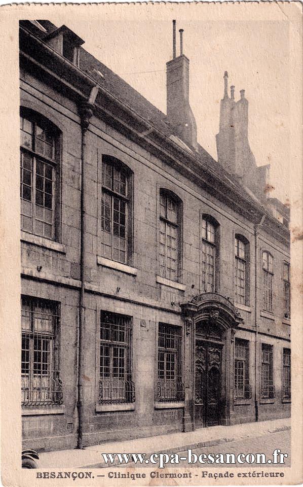 BESANÇON. - Clinique Clermont - Façade extérieure